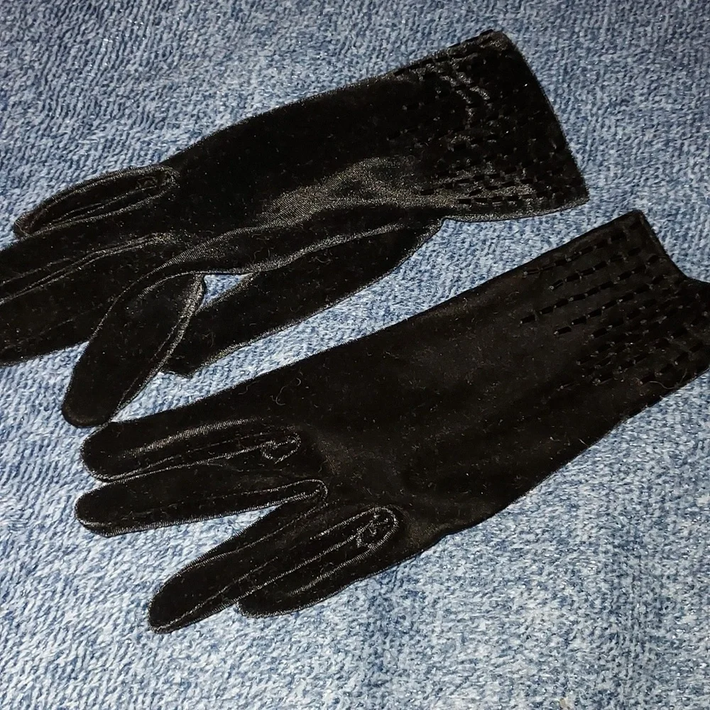 River Island Black Gloves